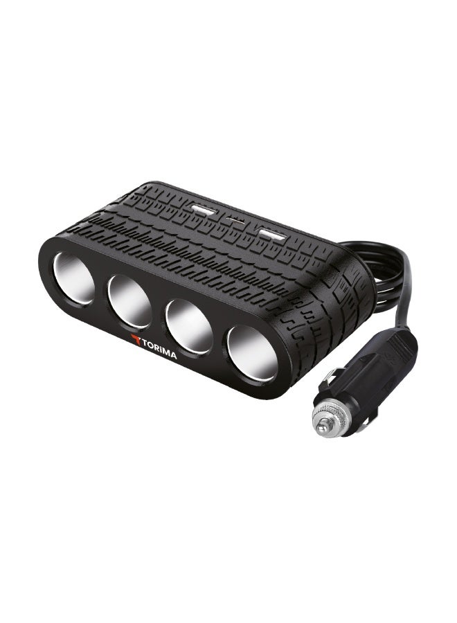 TORIMA G21 BLACK CAR CHARGER - Image 1